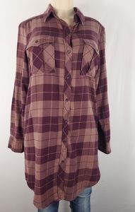 Aritzia Wilfred Free Veronika plaid shirt dress